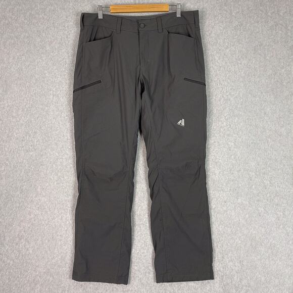 Eddie Bauer Pants Mens 36x32 Grey First Ascent Fleece Lined Pant - Picture 1 of 12